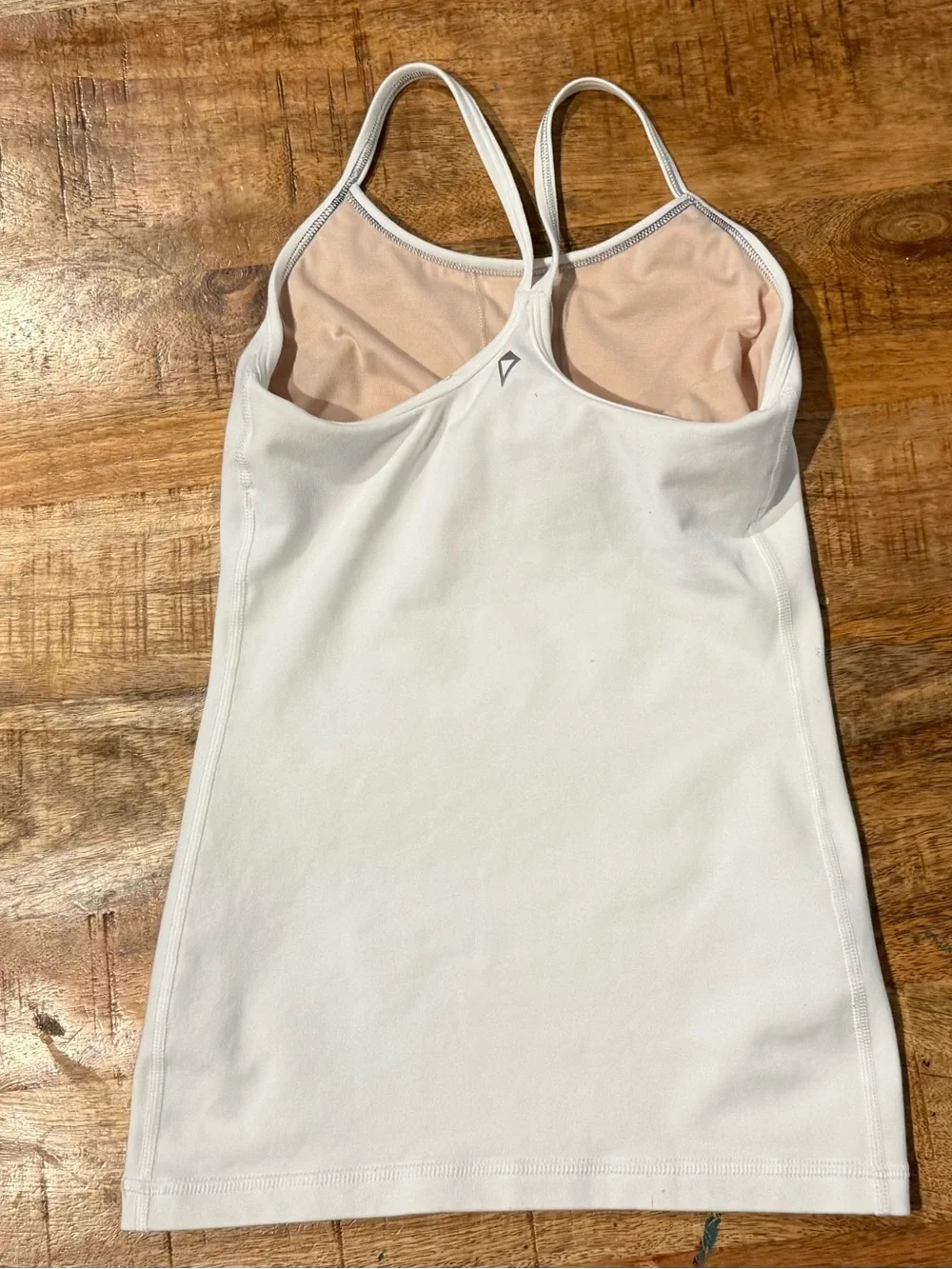 Ivivva by Lululemon White Racerback Tank Top Size 8
